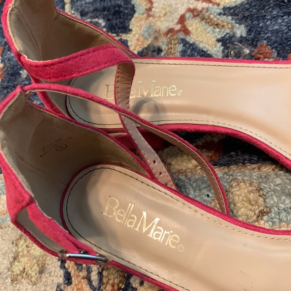 Pink Block Heels - Picture 3 of 4